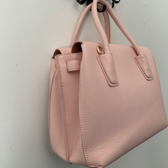 Light Pink Satchel Tote Bag - Picture 7 of 8